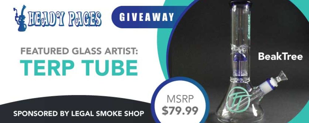 Giveaway: Beaker with Tree Perc – Sponsored by Legal Smoke Shop